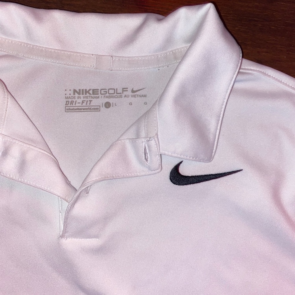 White nike cuffed crop top
